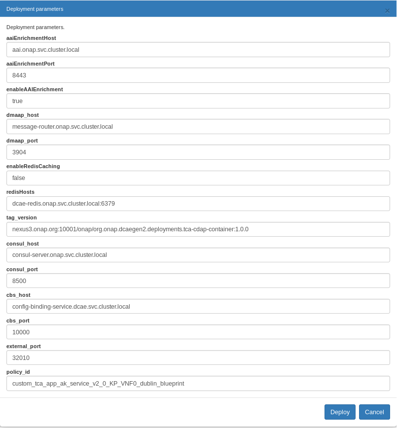 User Guide: Control loop in Policy/CLAMP — onap master documentation