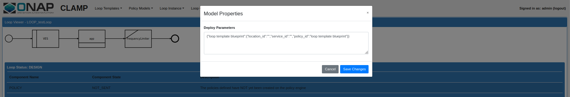 User Guide: Control loop in Policy/CLAMP — onap master documentation